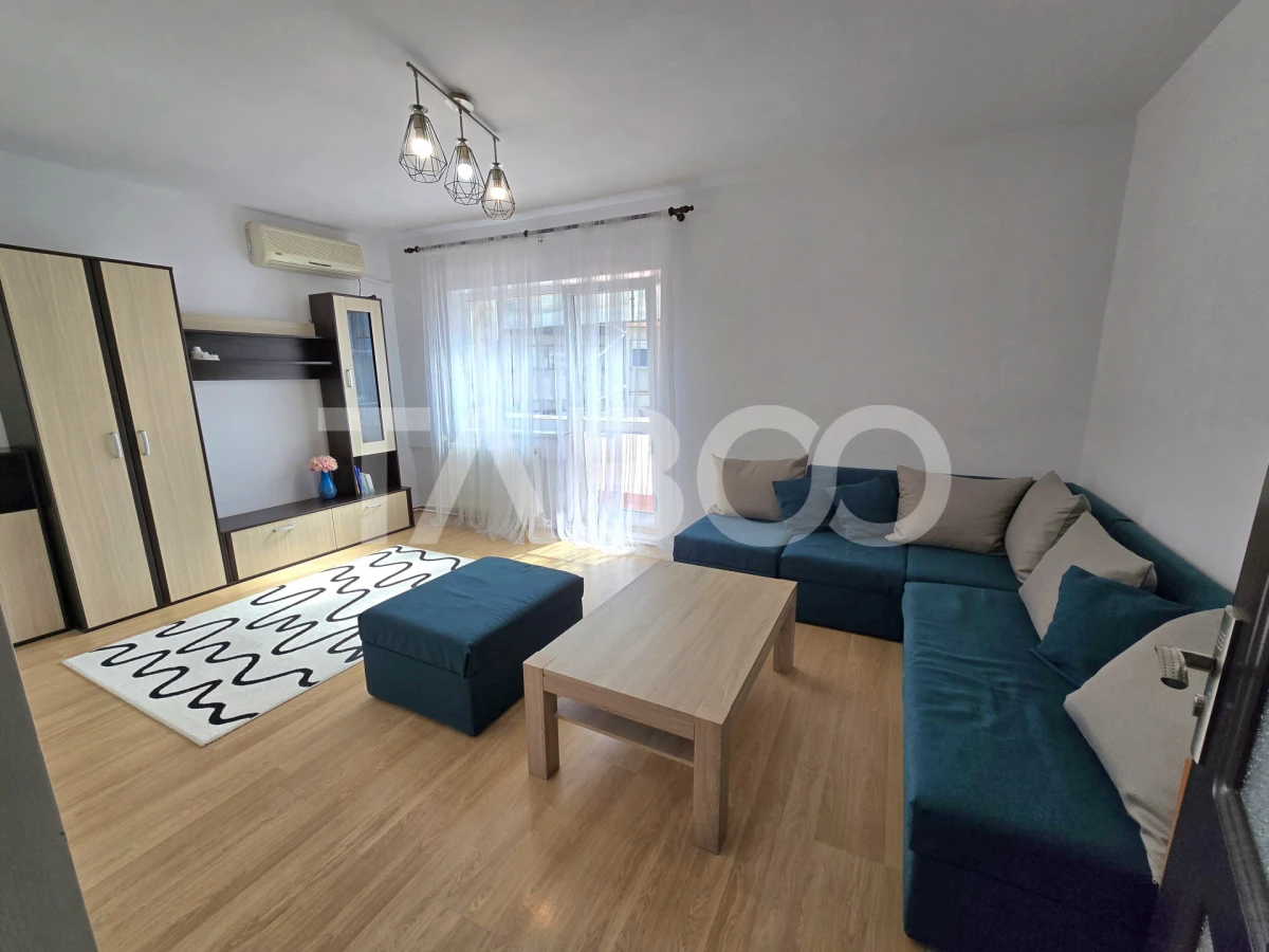 Apartament 3 camere decomandat renovat 2 bai 2 balcoane Turnisor Sibiu - 1