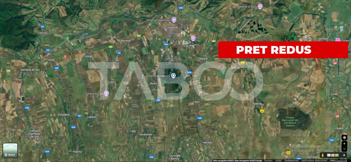 Platforma chimica Fagaras 48 hectare intravilan oportunitate unica - 1