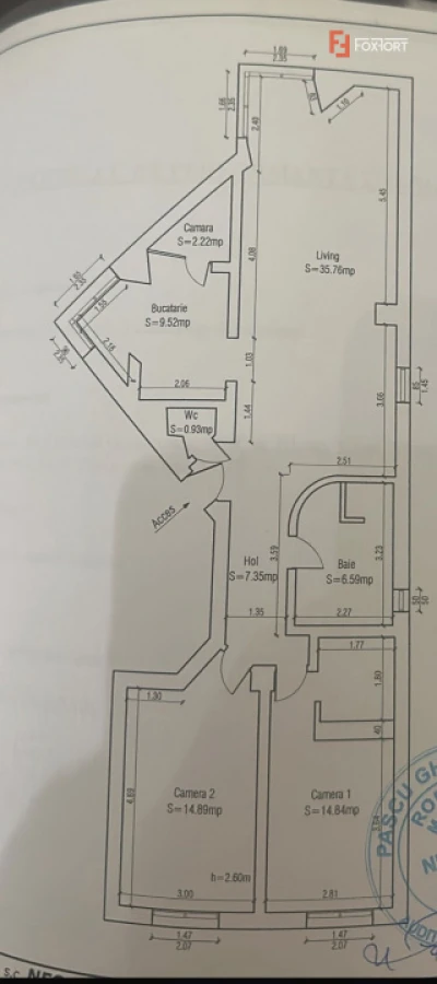 PIATA UNIRII-CENTRU- Apartament cu 3 camere - TIMISOARA-92 MP - 9