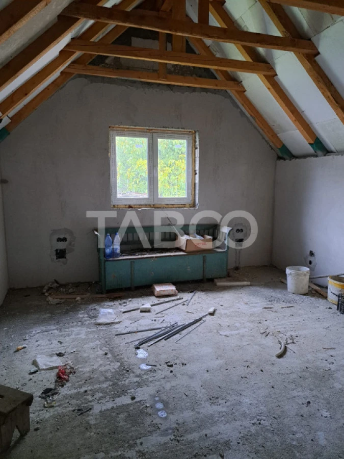 Casa de vanzare individuala cu 500 mp teren liber Gusterita Sibiu - 5