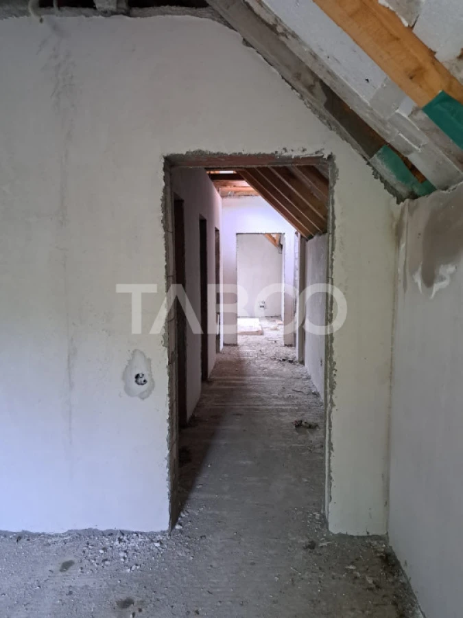 Casa de vanzare individuala cu 500 mp teren liber Gusterita Sibiu - 4