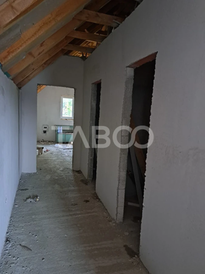Casa de vanzare individuala cu 500 mp teren liber Gusterita Sibiu - 3