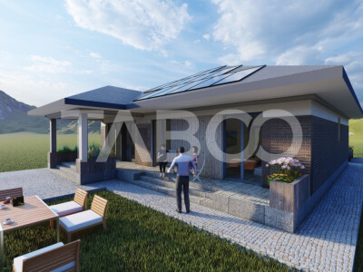 Casa de vanzare cu 3 camere Sura Mica Sibiu 500 mp teren