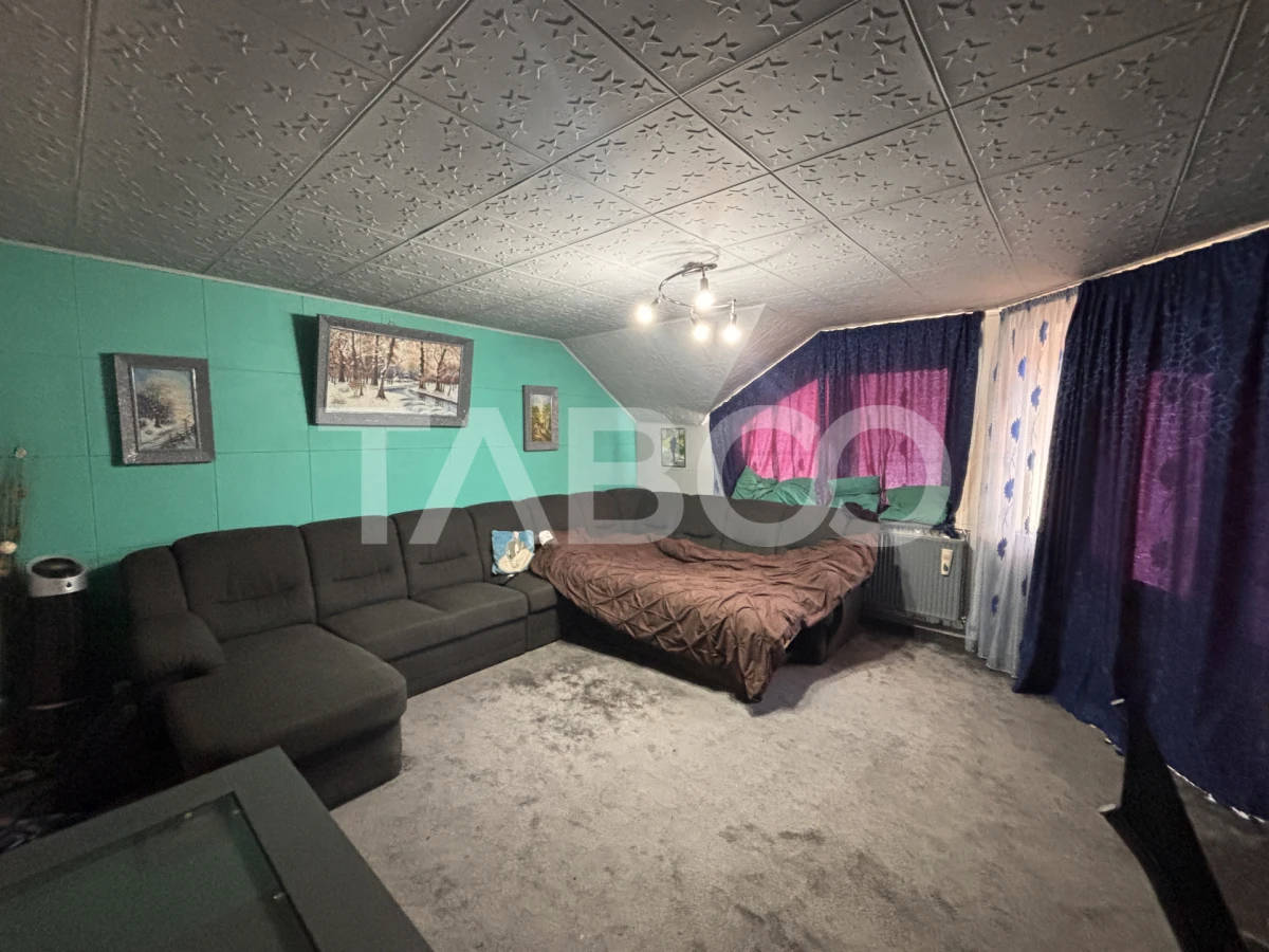 Casa individuala de vanzare cu 5 camere +spatiu comercial 3 bai Sibiu - 9