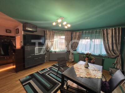 Casa individuala de vanzare cu 5 camere +spatiu comercial 3 bai Sibiu