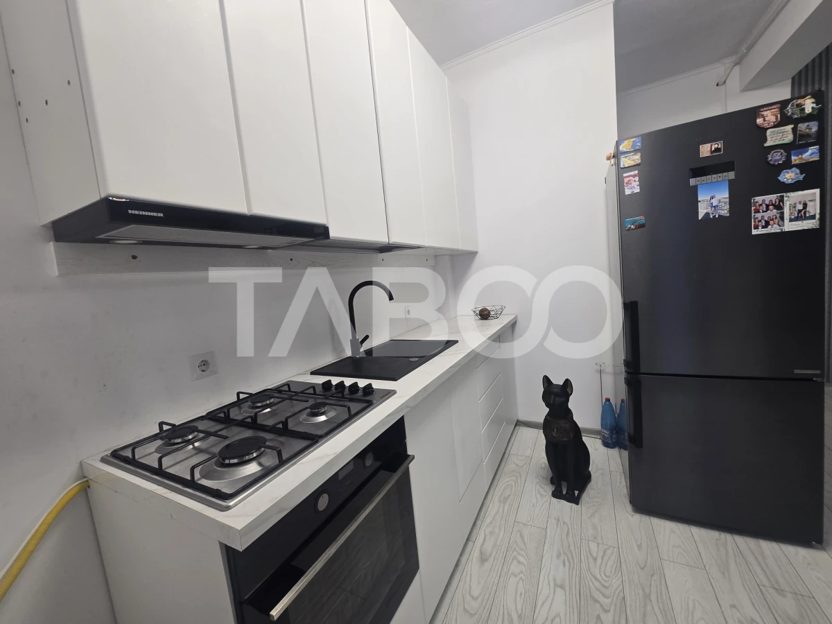 Apartament 2 camere de vanzare 54mpu cu 2 balcoane zona Selimbar Sibiu - 9