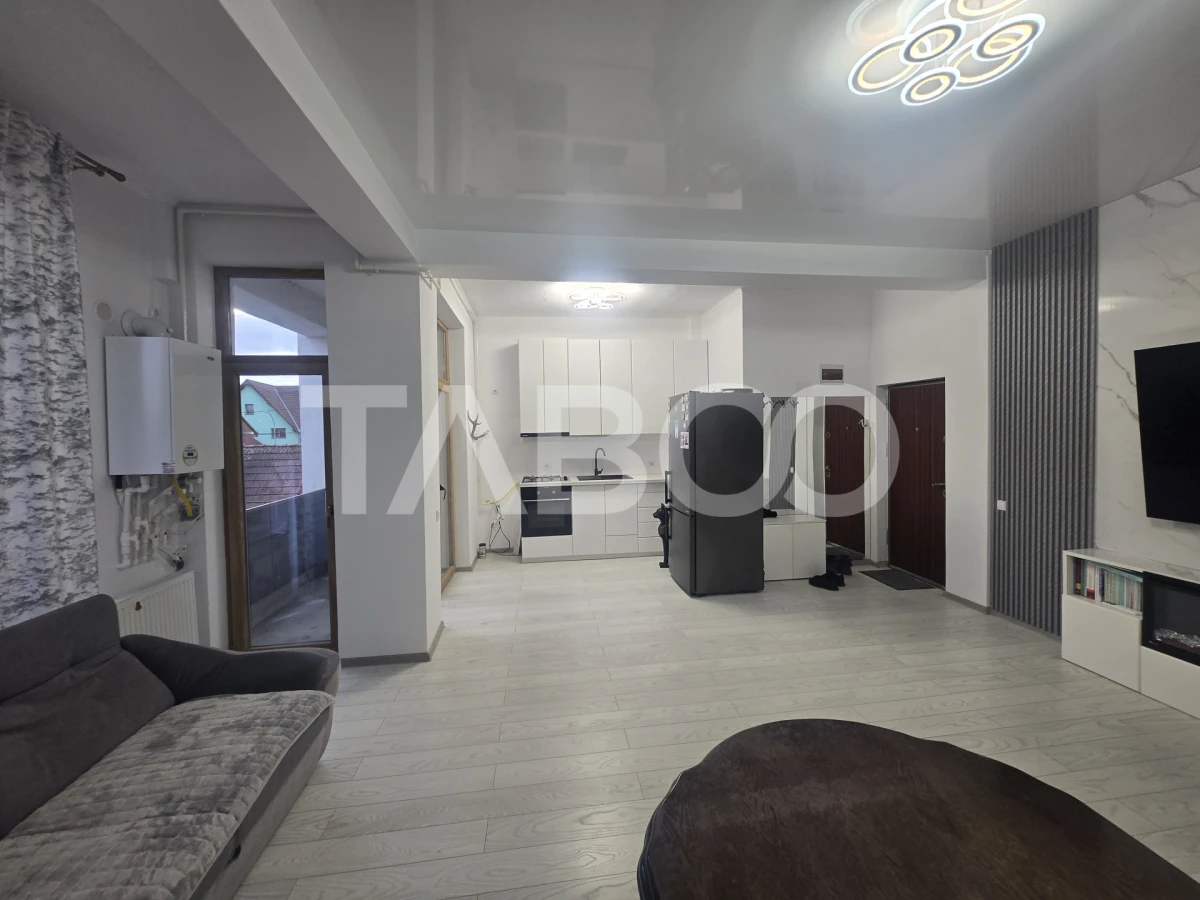 Apartament 2 camere de vanzare 54mpu cu 2 balcoane zona Selimbar Sibiu - 3