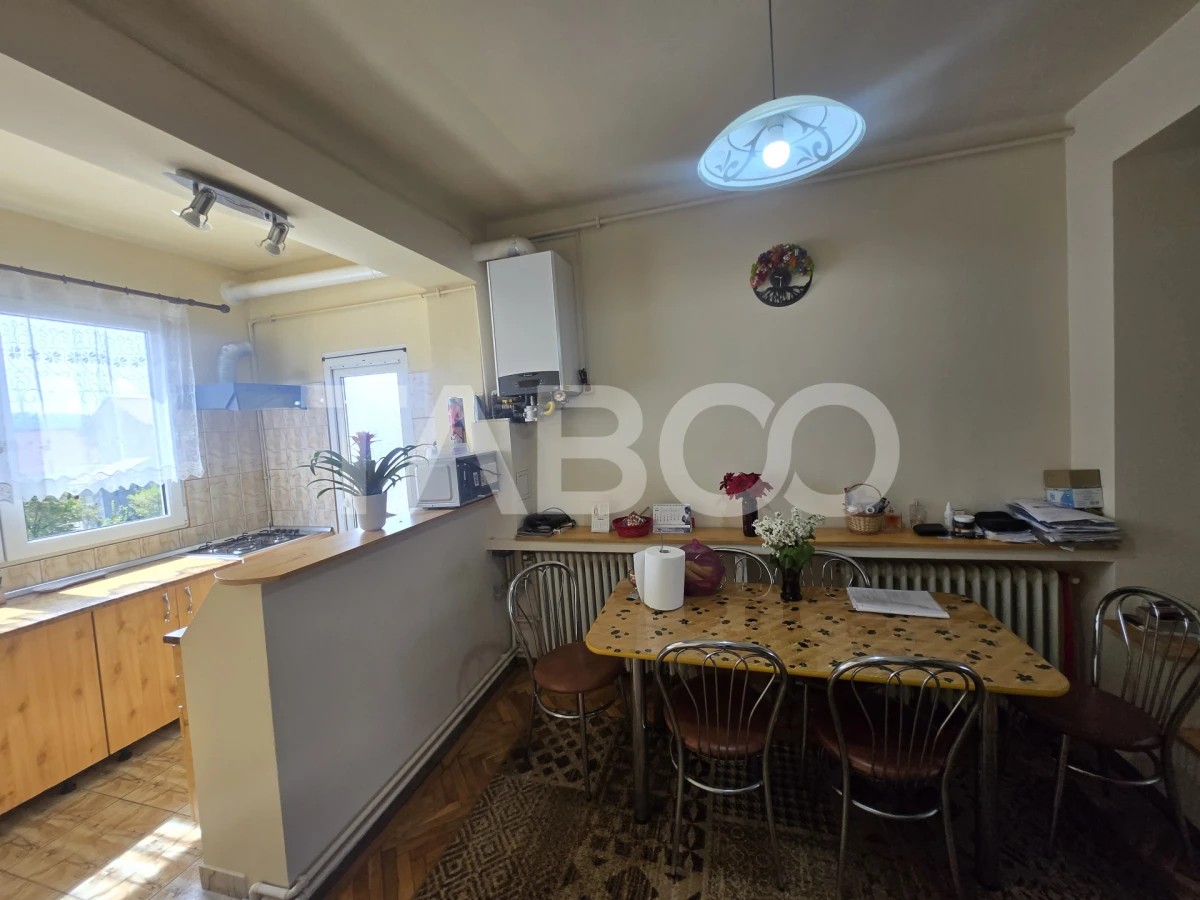 Casa individuala de vanzare 332mpu curte 295mp zona Piata Cluj Sibiu - 9