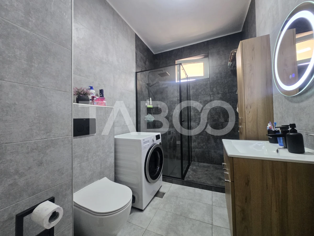 Casa individuala de vanzare 332mpu curte 295mp zona Piata Cluj Sibiu - 4