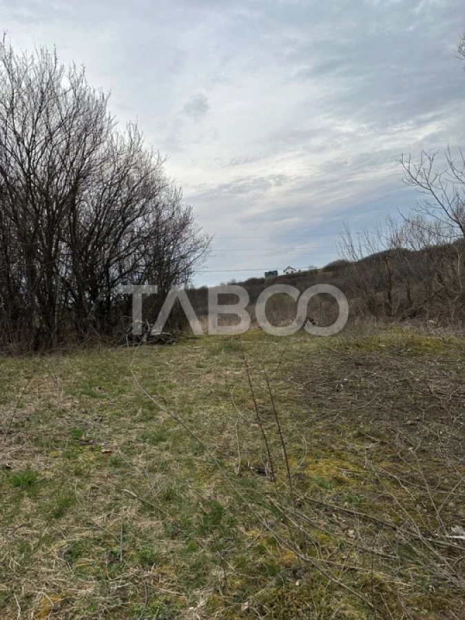 Teren intravilan 791 mp utilitati langa parcela front 13 m Cisnadie - 2