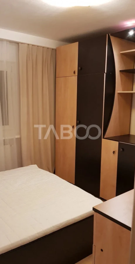 Apartament decomandat mobilat utilat 3 camere 76 mpu balcon 4 mp - 5