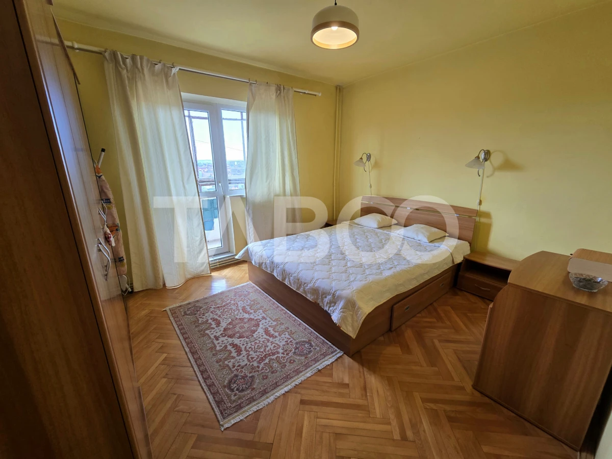 Apartament decomandat 74 utili 3 camere balcon lift Terezian Sibiu - 3