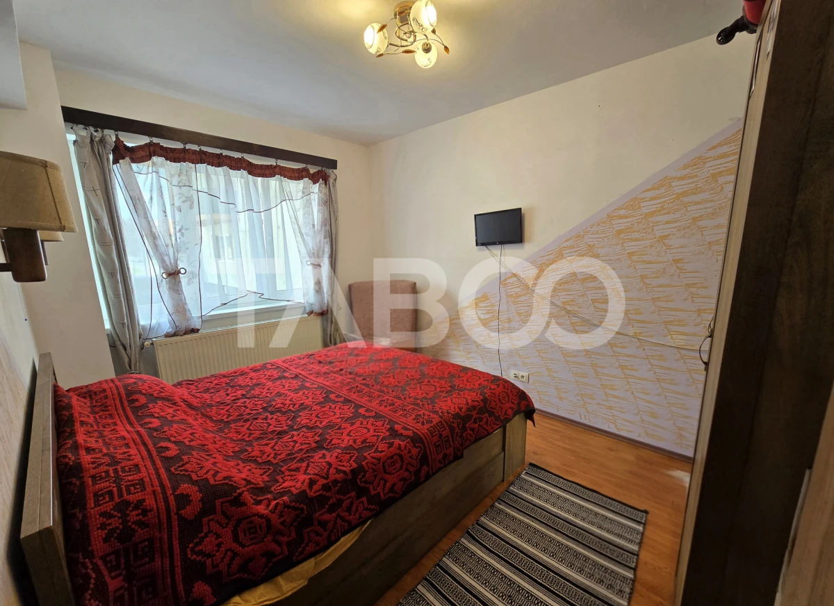 Apartament decomandat 3 camere 2 bai 66 mp parcare boxa Terezian Sibiu - 9