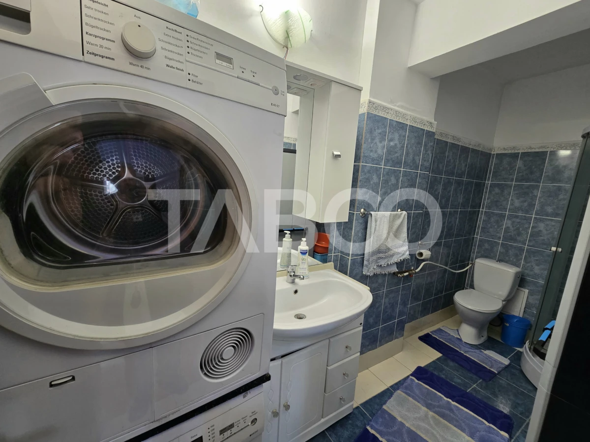 Apartament decomandat 3 camere 2 bai 66 mp parcare boxa Terezian Sibiu - 6