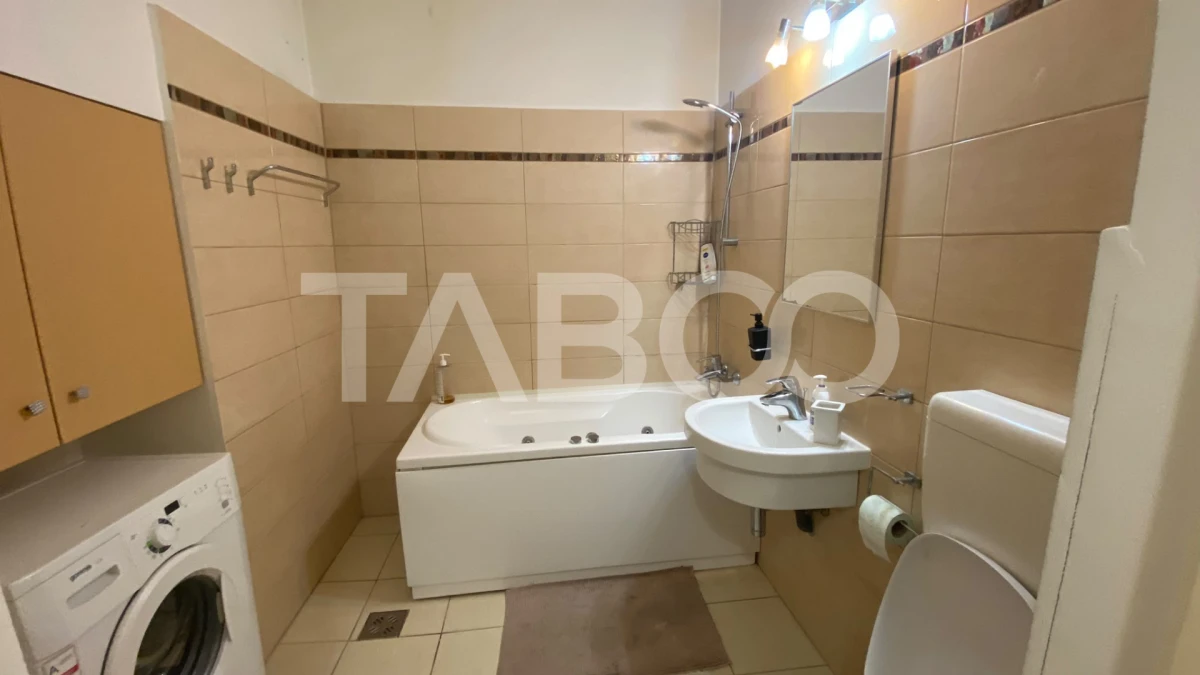 Apartament de inchiriat mobilat utilat 2 camere 80 mpu in Sibiu - 6