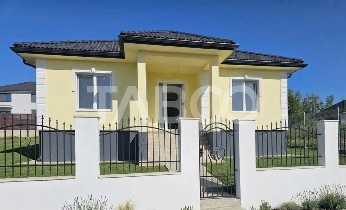 Casa individuala pe un singur nivel 4 camere teren 500 mp - 4