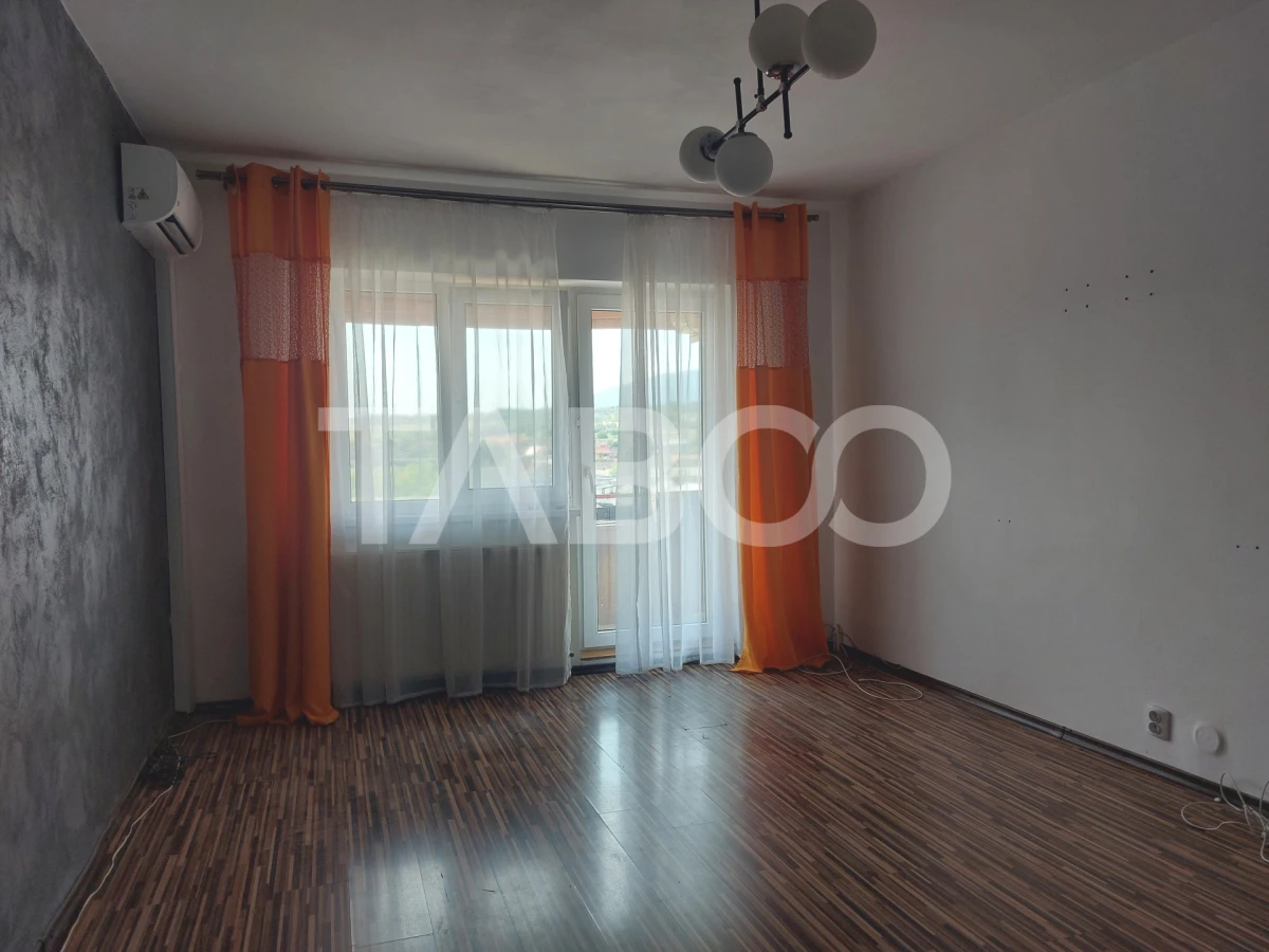 Apartament spatios 49 mp 2 camere decomandate 2 balcone Cisnadie - 8