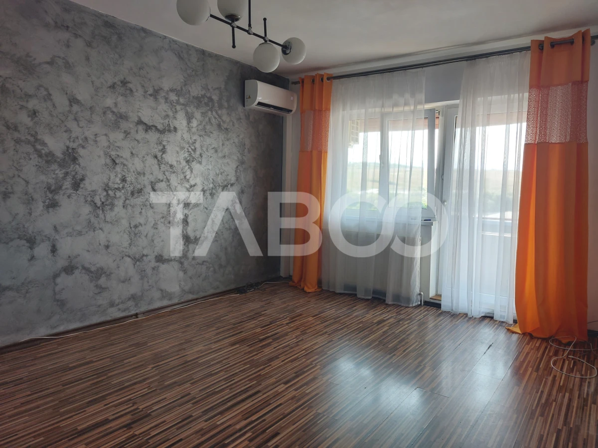 Apartament spatios 49 mp 2 camere decomandate 2 balcone Cisnadie - 7