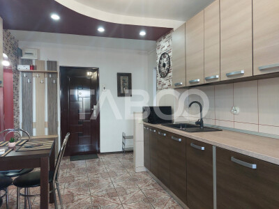 Apartament spatios 49 mp 2 camere decomandate 2 balcone Cisnadie