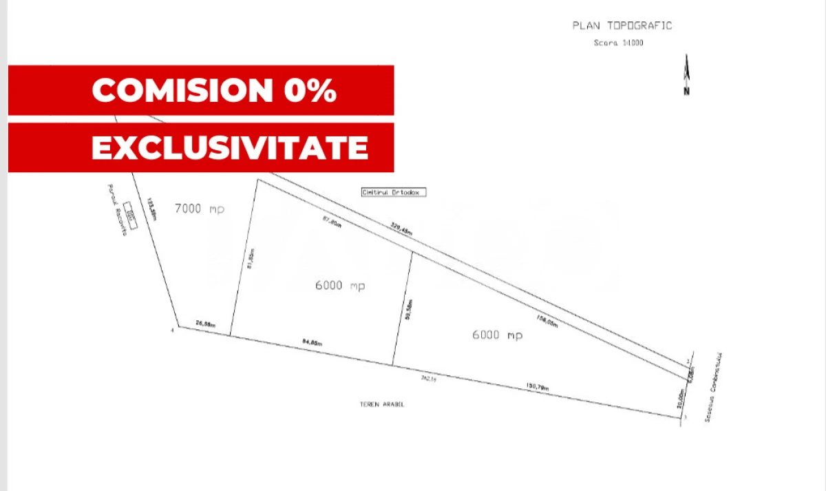 Teren Intravilan 6.000 mp Fagaras Hub Comercial / Rezidential de Top - 1