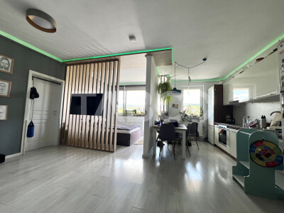 Apartament cu 2 camere de vanzare Borhanci bloc nou view spectaculos
