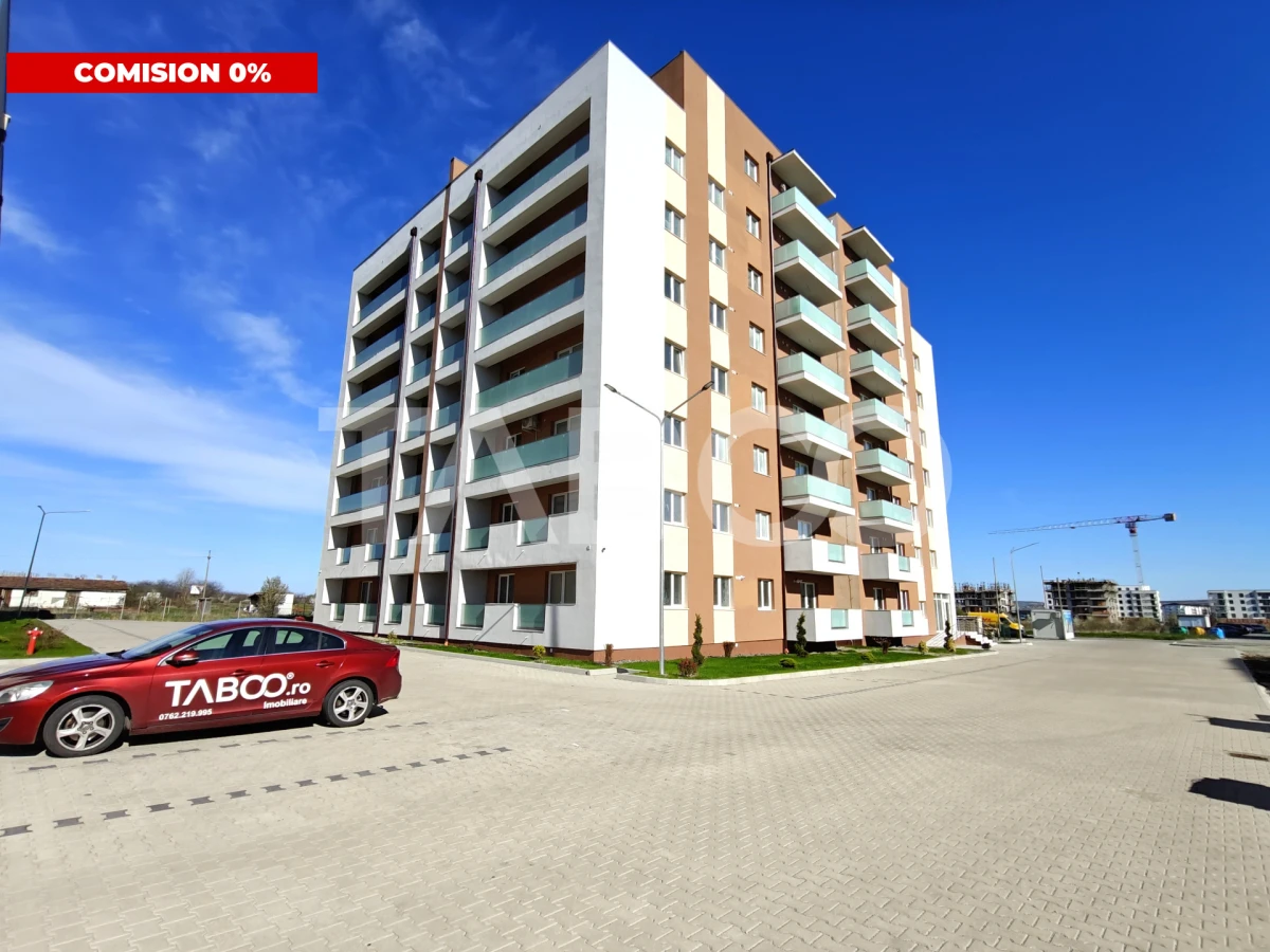 Apartament spatios 3 camere 2 bai 2 balcoane si parcare - COMISION 0 - 3