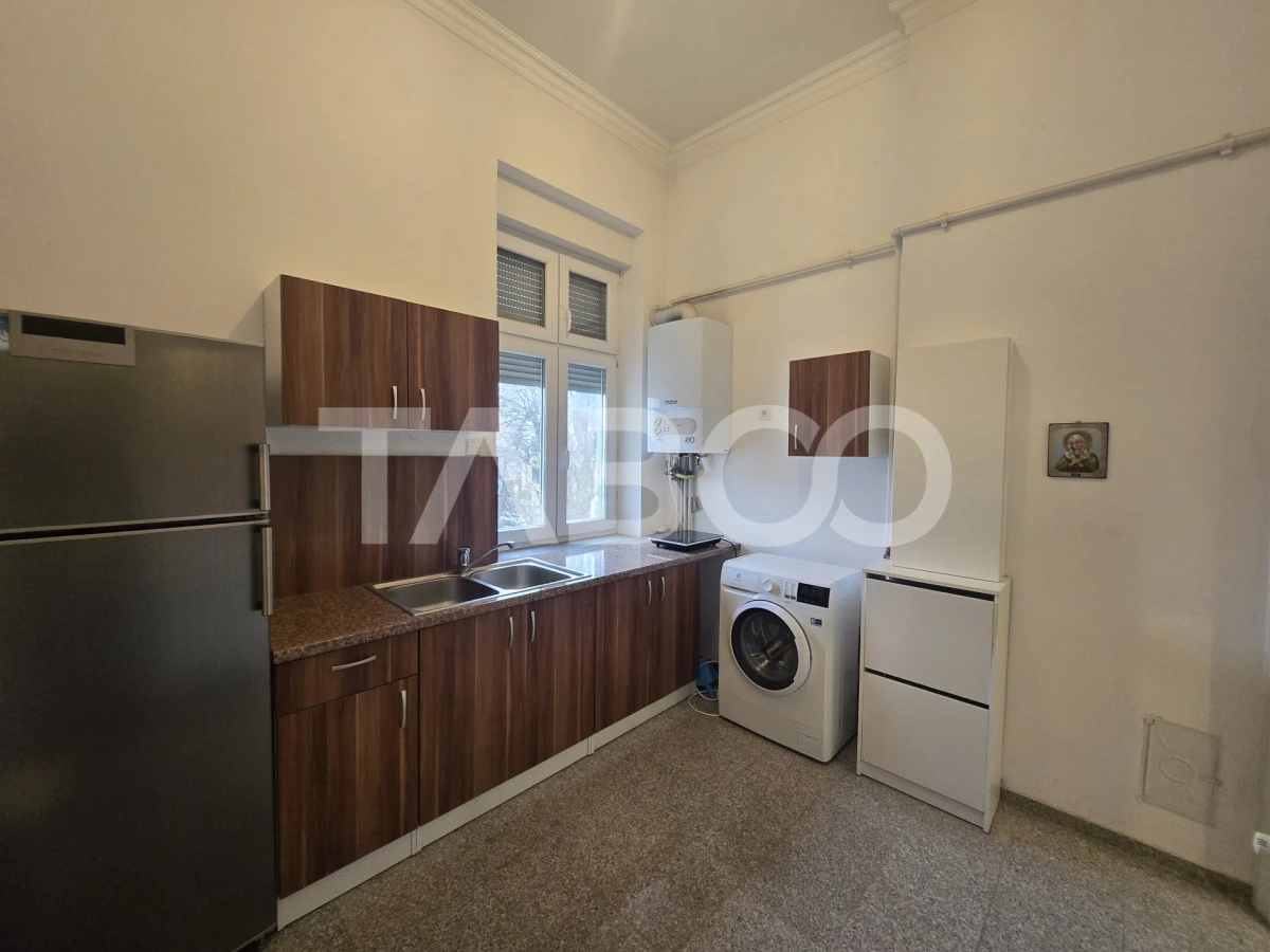 Apartament la vila de inchiriat 3 camere 62mp zona centrala Sibiu - 6
