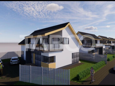 Casa de vanzare 147 mpu 5 camere si teren de 434 mp Cristian Sibiu