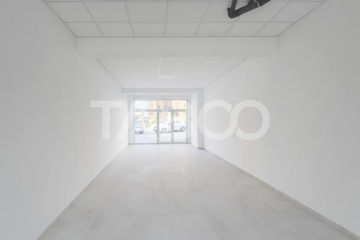 Spatiu comercial de vanzare 120 mp vad excelent Selimbar Sibiu - 2