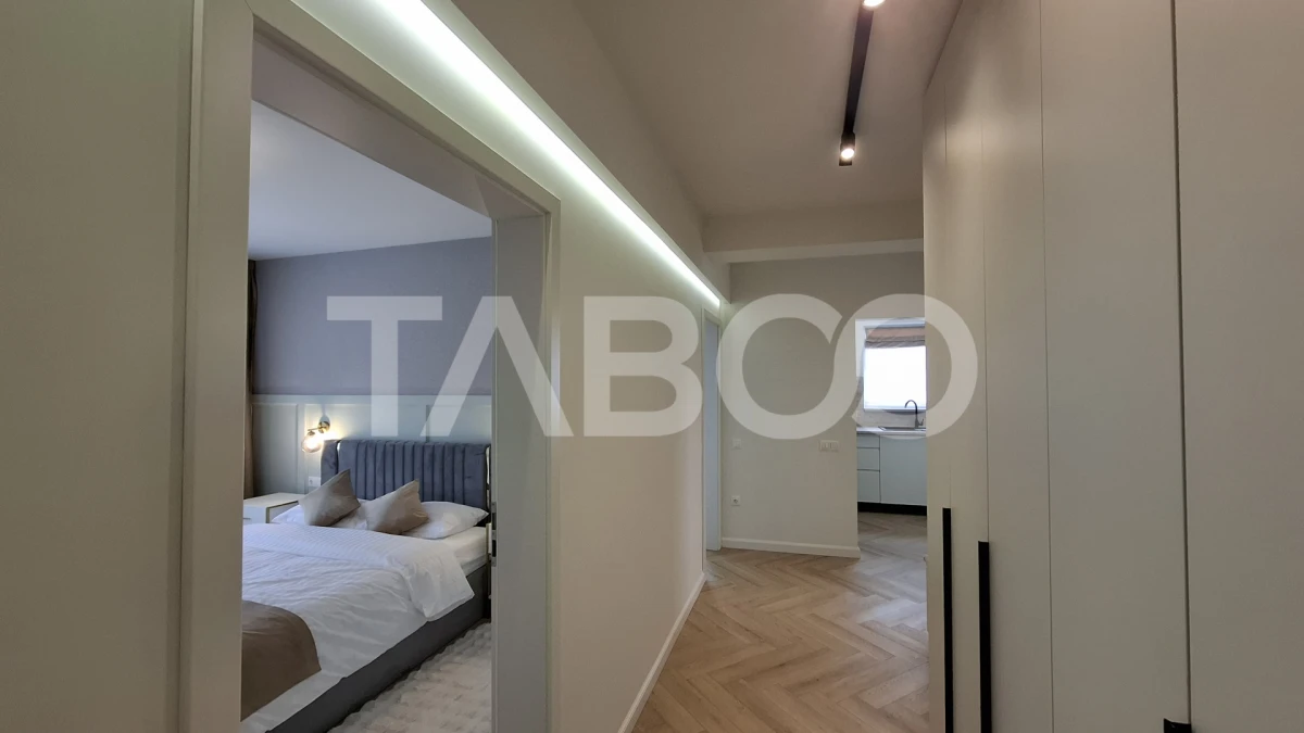 Penthouse lux ultrafinisat dotat si mobilat 2 nivele 131 mp si terasa - 9