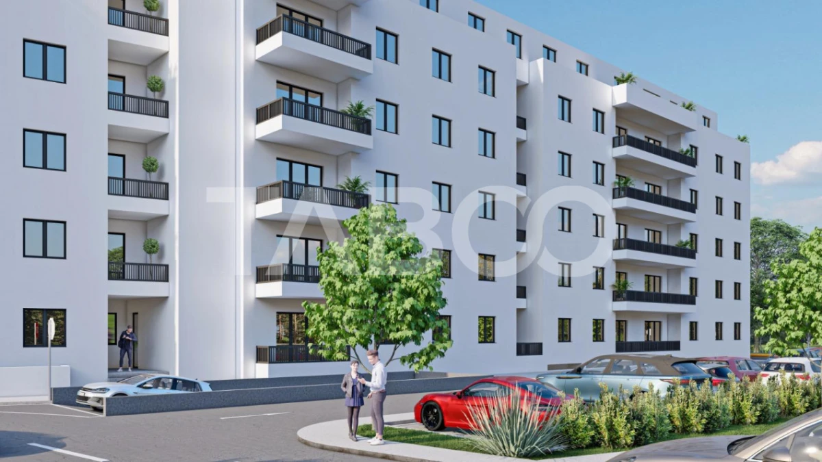 Apartament decomandat cu 2 camere 64 mpu 2 balcoane Rahovei Sibiu - 10