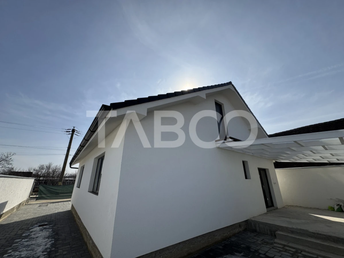 Casa individuala cu 3 camere pe un singur nivel teren 300 mp Cristian - 4