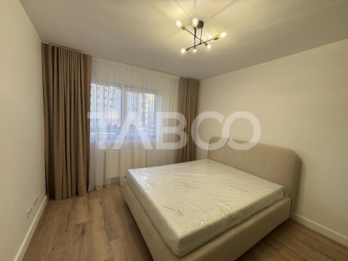 Apartament de inchiriat 2 camere 60 mpu balcon mobilat utilat Sibiu - 10