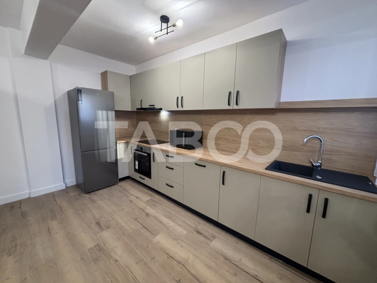 Apartament de inchiriat 2 camere 60 mpu balcon mobilat utilat Sibiu - 8