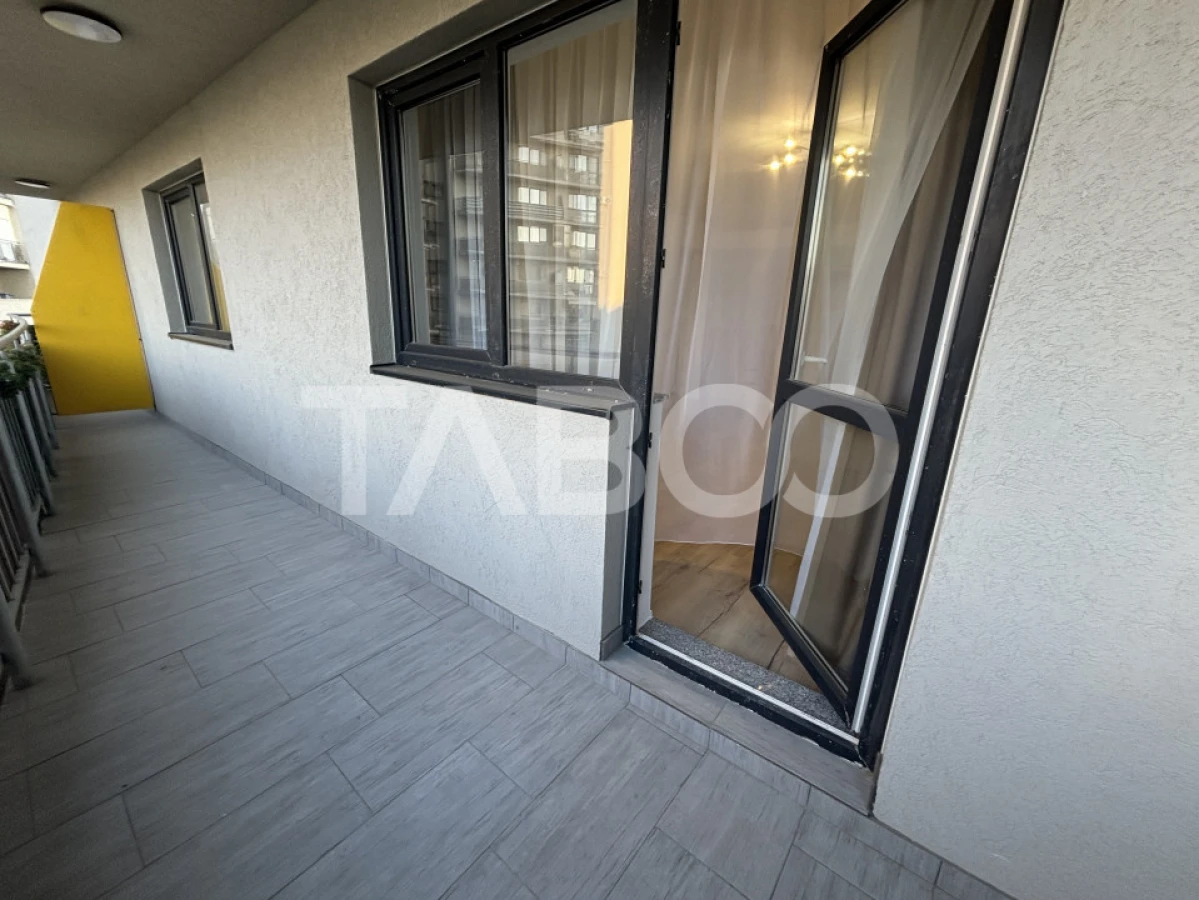 Apartament de inchiriat 2 camere 60 mpu balcon mobilat utilat Sibiu - 4