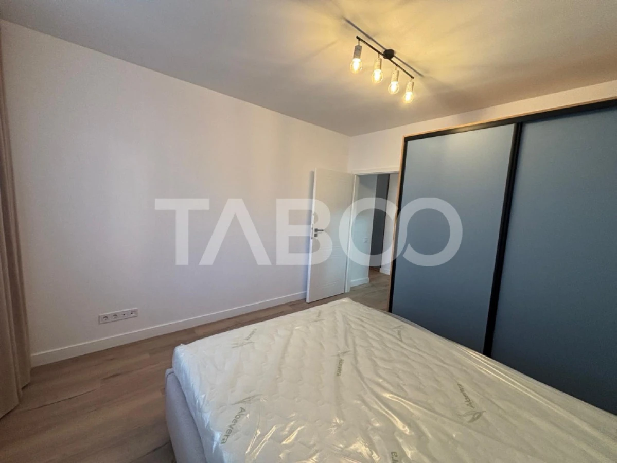Apartament la prima inchiriere 2 camere 60 mpu cu balcon Rahovei Sibiu - 6