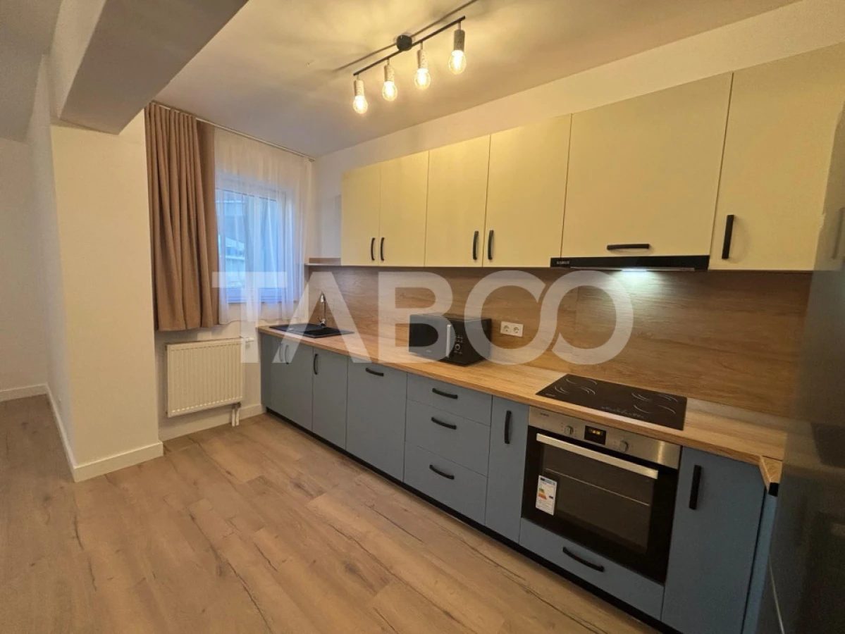Apartament la prima inchiriere 2 camere 60 mpu cu balcon Rahovei Sibiu - 3