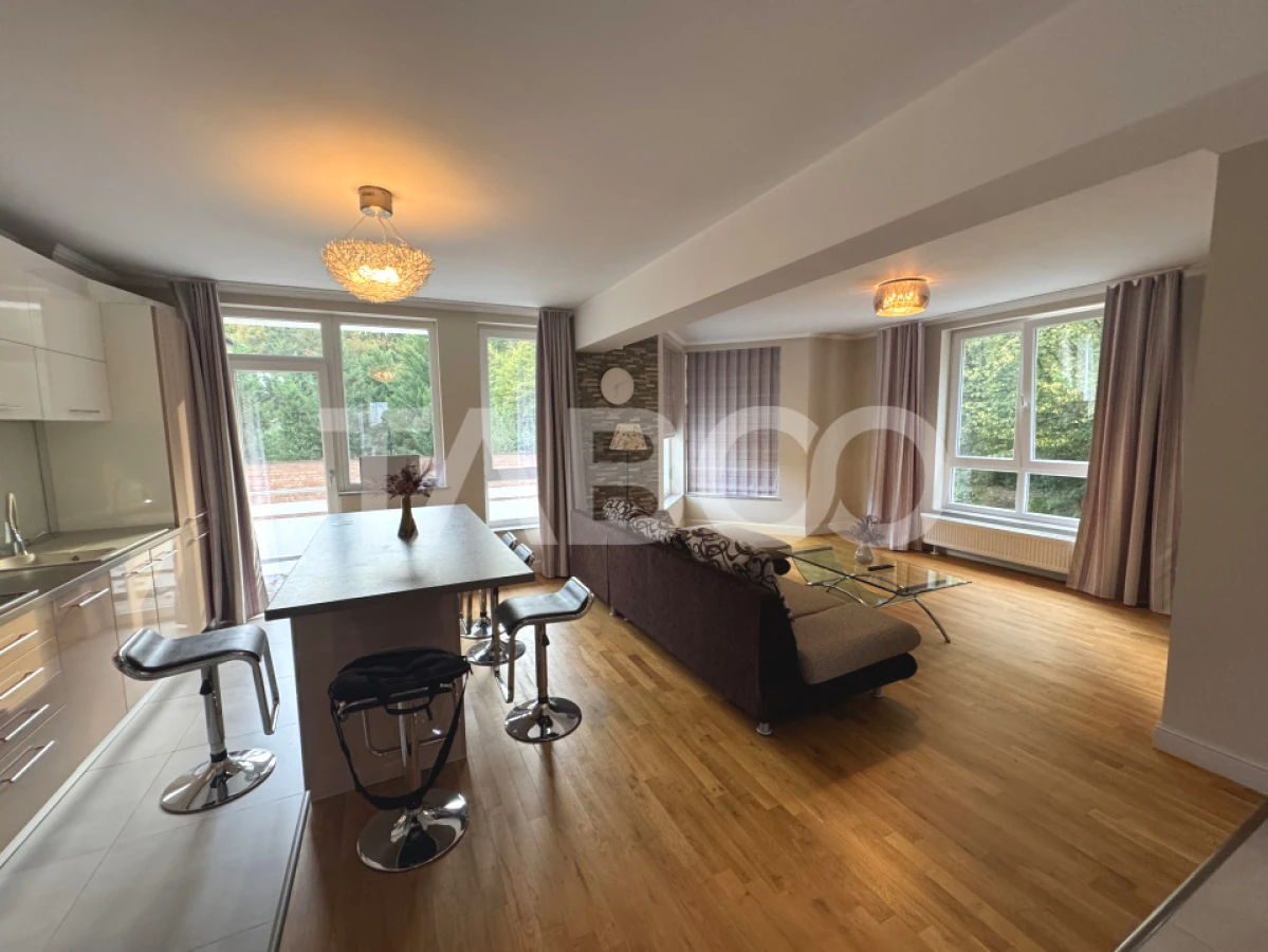Apartament decomandat 3 camere 79 mpu balcon si parcare Dumbrava Sibiu - 1