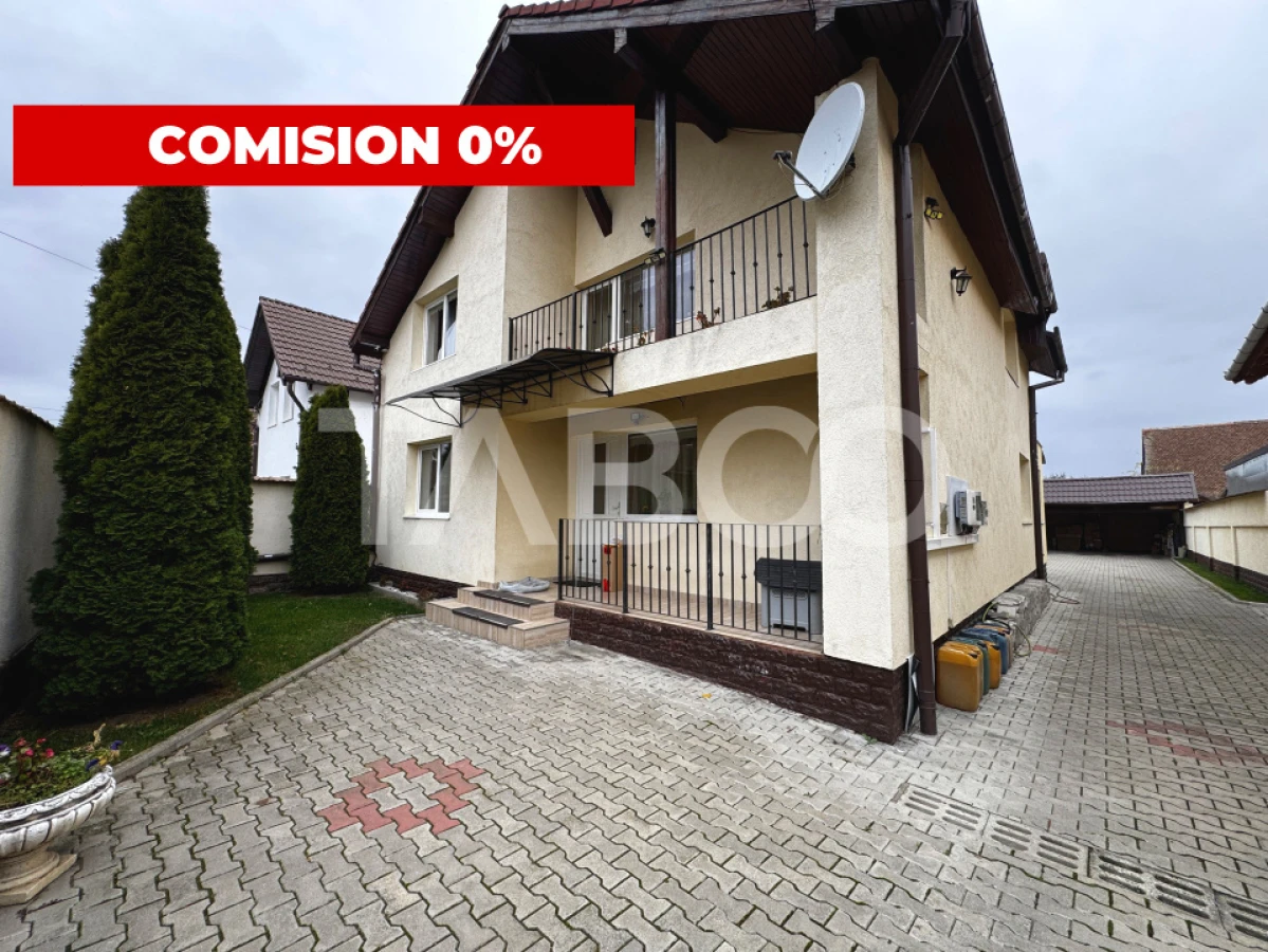 COMISION 0% Casa individuala 5 camere teren 500 mp Cristian Sibiu - 1