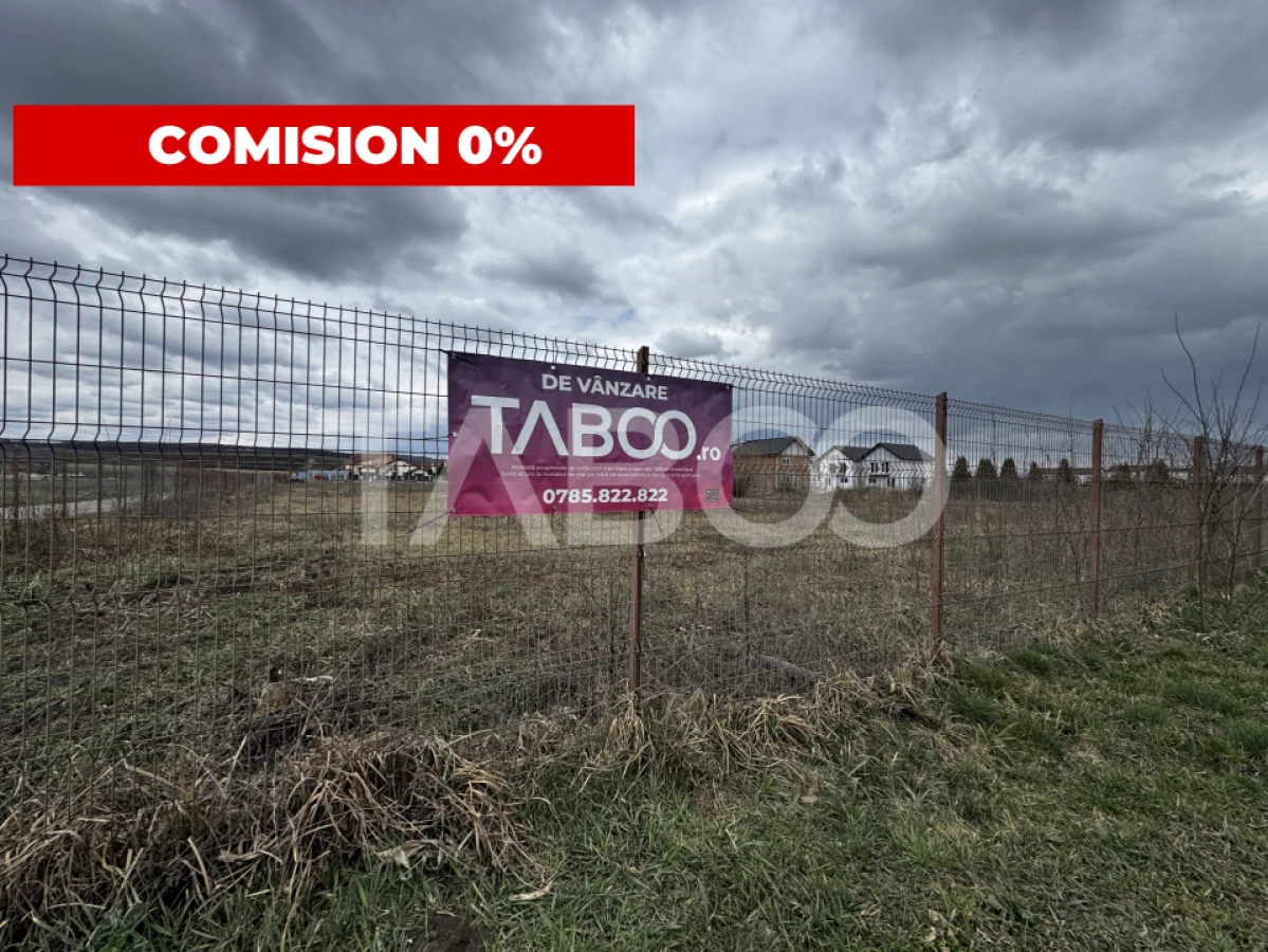 COMISION 0 Teren intravilan de 501 mp PUZ cu utilitati Sura Mica Sibiu - 5