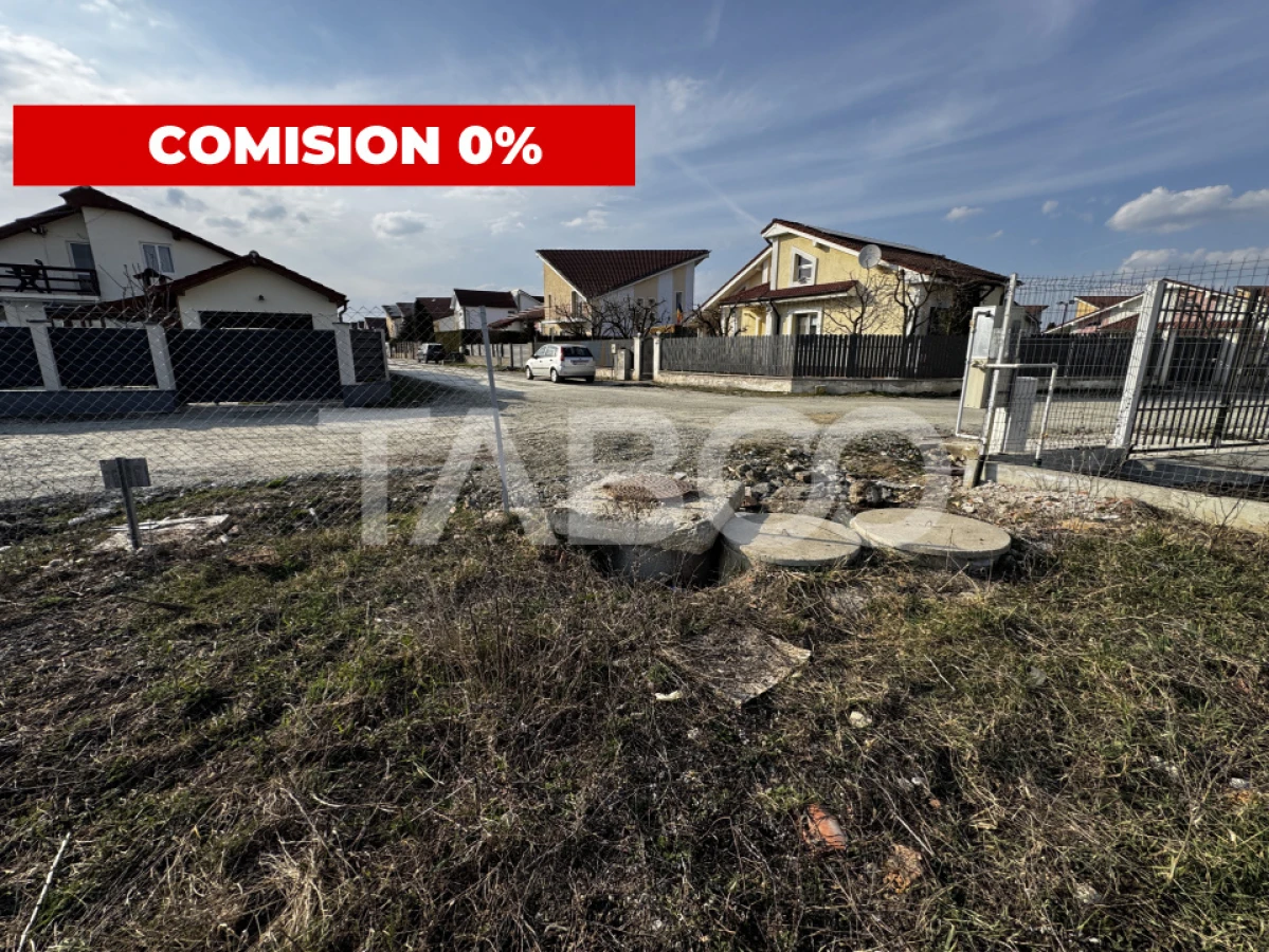COMISION 0 Teren intravilan de 501 mp PUZ cu utilitati Sura Mica Sibiu - 2