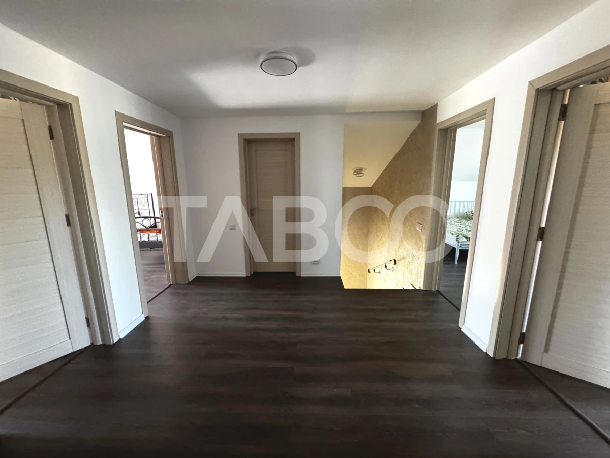 Casa de vis la munte 7 camere 5 bai ciubar teren 558 mp Rasinari Sibiu - 9