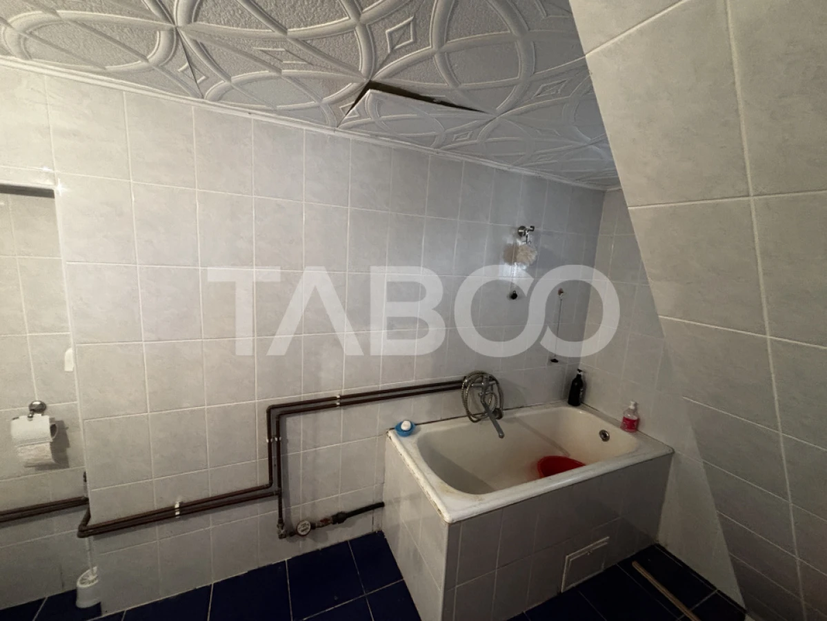 Casa cu gradina de vanzare si curte + pivnita zona Terezian Sibiu - 10