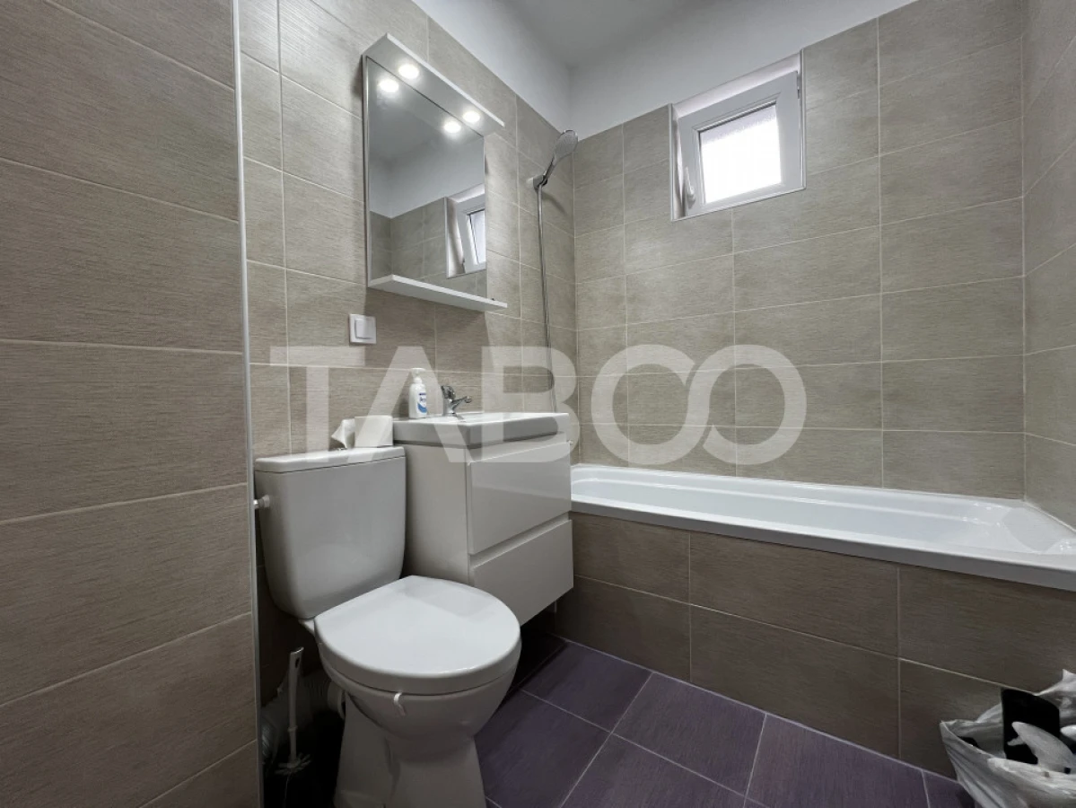 Penthouse de inchiriat 4 camere 2 terase 2 bai 86 mp Turnisor Sibiu - 7