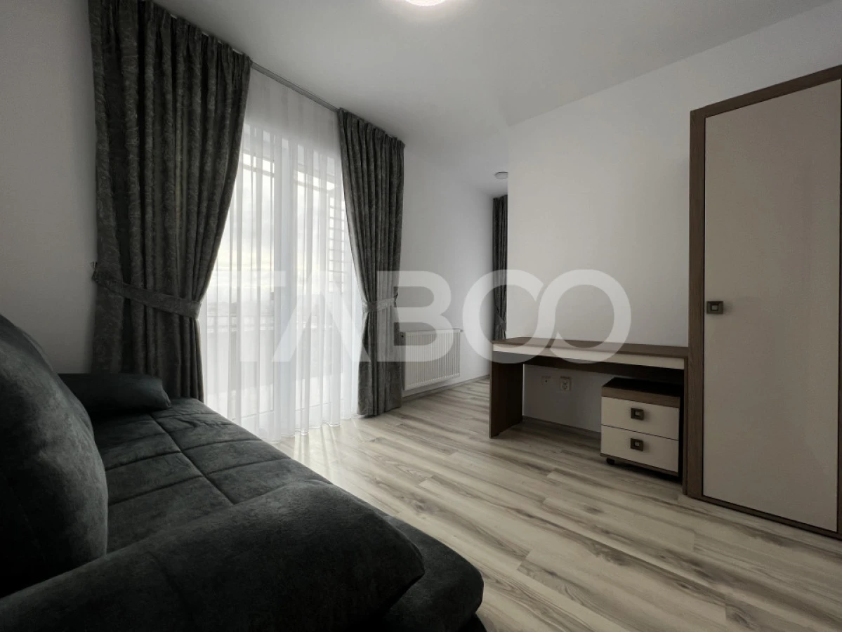 Penthouse de inchiriat 4 camere 2 terase 2 bai 86 mp Turnisor Sibiu - 5