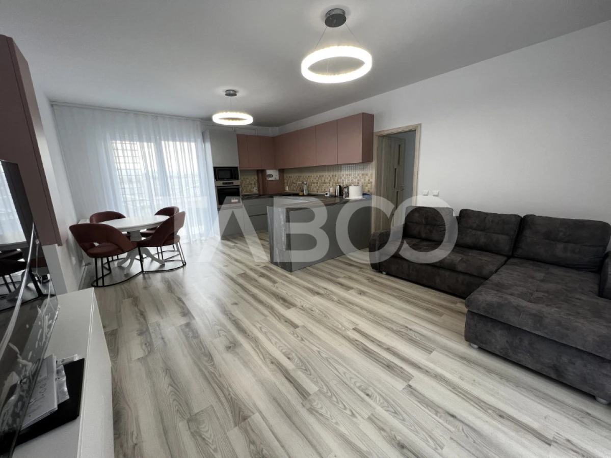 Penthouse de inchiriat 4 camere 2 terase 2 bai 86 mp Turnisor Sibiu - 1