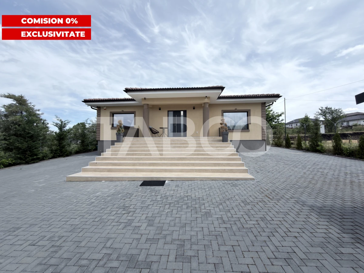 Casa individuala pe un singur nivel priveliste superba 1240 mp teren - 2
