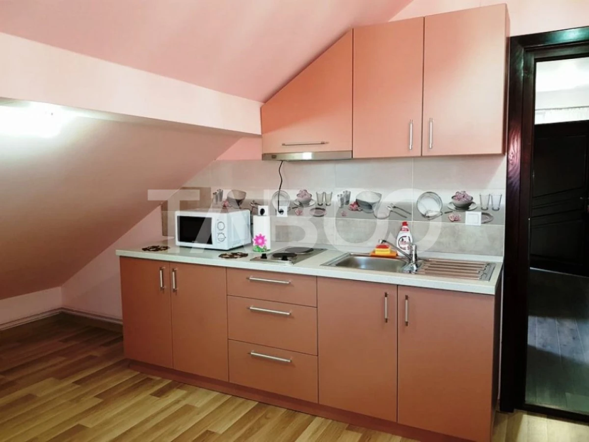 Apartament de inchiriat 56 mpu 2 camere mansarda in vila Selimbar - 10