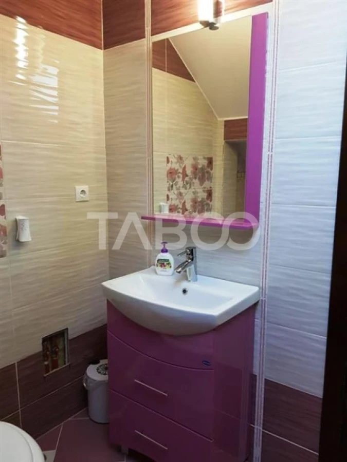 Apartament de inchiriat 56 mpu 2 camere mansarda in vila Selimbar - 8
