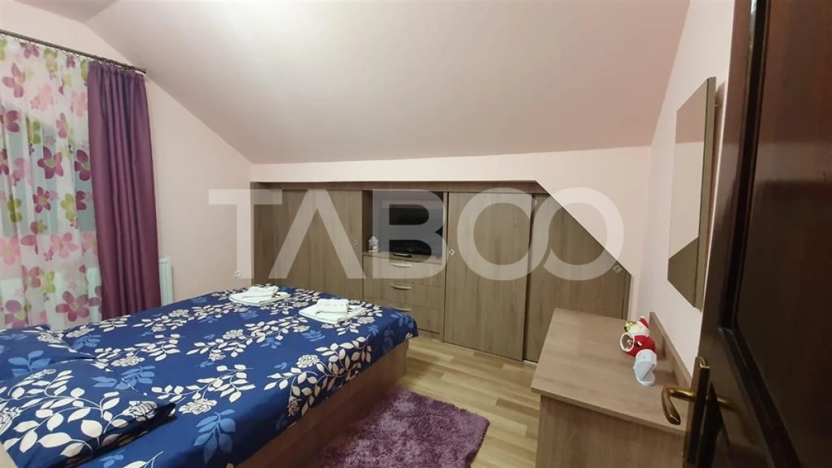Apartament de inchiriat 56 mpu 2 camere mansarda in vila Selimbar - 4